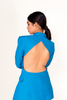 SONAM BAJWA IN AQUA BLUE PANT SUIT