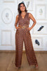 MALINI AGARWAL IN MAROON KALEIDO JUMPSUIT